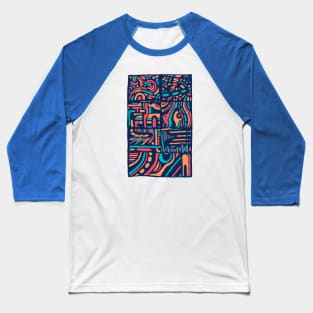 Comic Theta Baseball T-Shirt